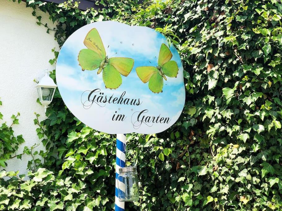 Gaestehaus Im Garten Zeitlofs Exterior foto